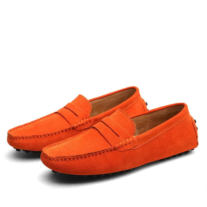 HUGO | Mocassins en Suède de style italien