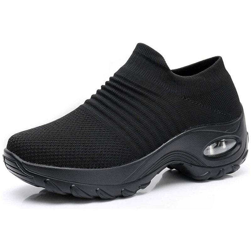 Best Walking Shoes for Women - Orthopedic Slip-On Sneakers with Arch Support and Air Cushion Comfort 2