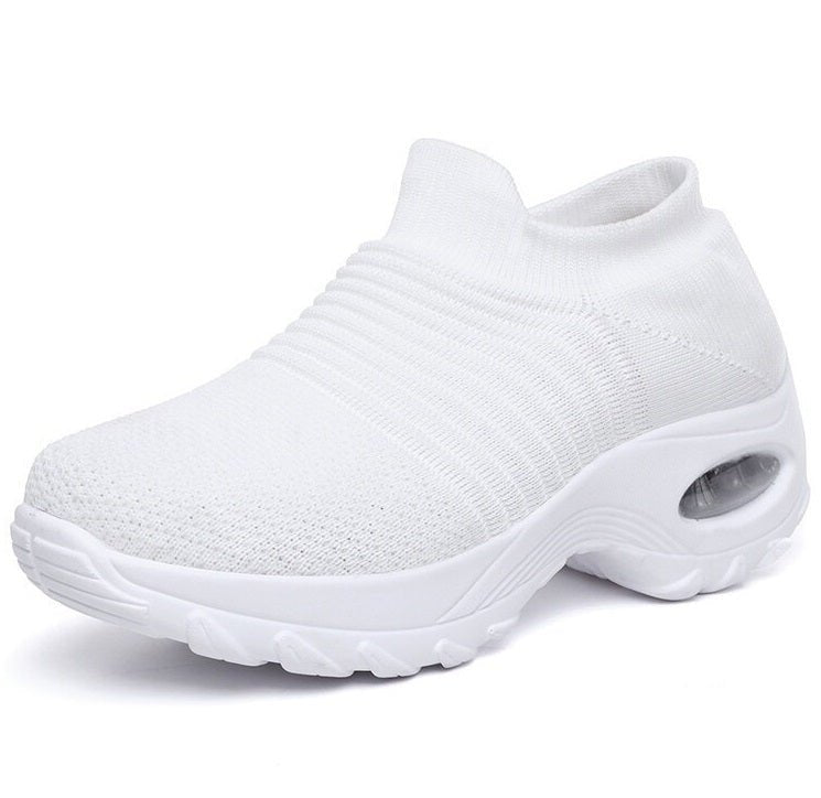 Best Walking Shoes for Women - Orthopedic Slip-On Sneakers with Arch Support and Air Cushion Comfort 4