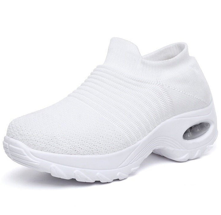 Best Walking Shoes for Women - Orthopedic Slip-On Sneakers with Arch Support and Air Cushion Comfort 4