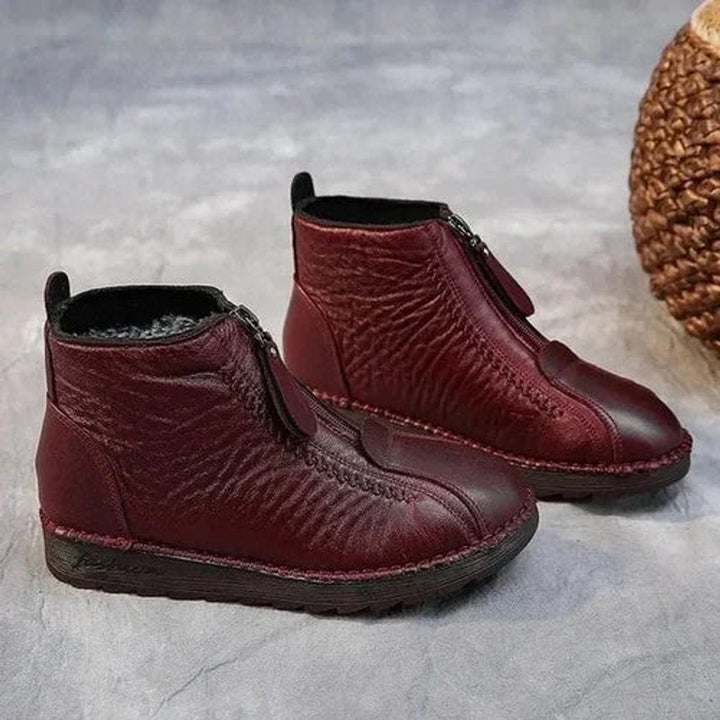 Black Ankle Boots for Women with Arch Support - Orthopedic Comfort & Slip-Resistant Sole 0