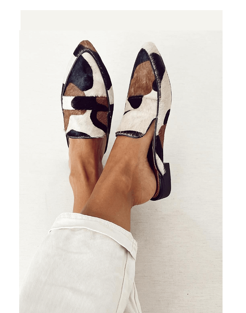 Chic Patterned Loafers for Women - Stylish and Comfortable Everyday Footwear 0