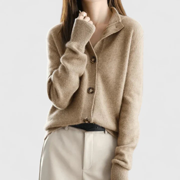 Elegant Women's Cardigan Lightweight Layering Sweater for Autumn and Winter 4