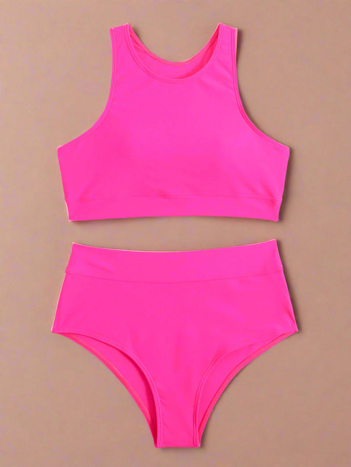 High Waisted Bikini Sets for Women | Stylish Swimwear for Active Beach Days 7