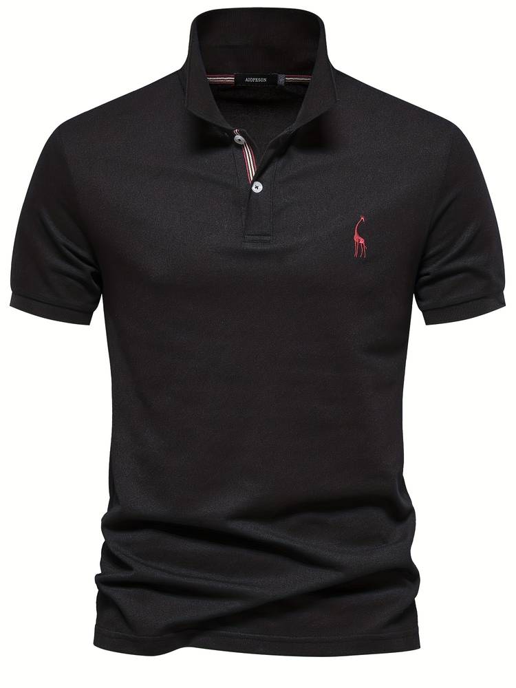 Men's Long Sleeve Polo Shirt - Stylish & Versatile Essential for Every Occasion 1