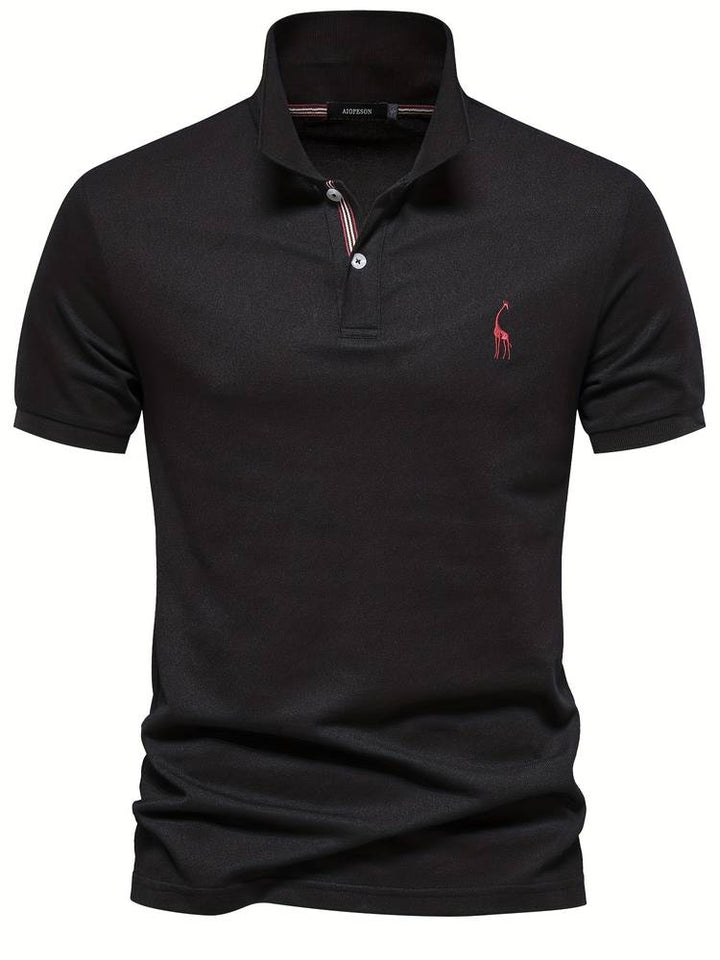 Men's Long Sleeve Polo Shirt - Stylish & Versatile Essential for Every Occasion 1