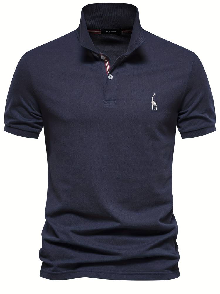 Men's Long Sleeve Polo Shirt - Stylish & Versatile Essential for Every Occasion 7