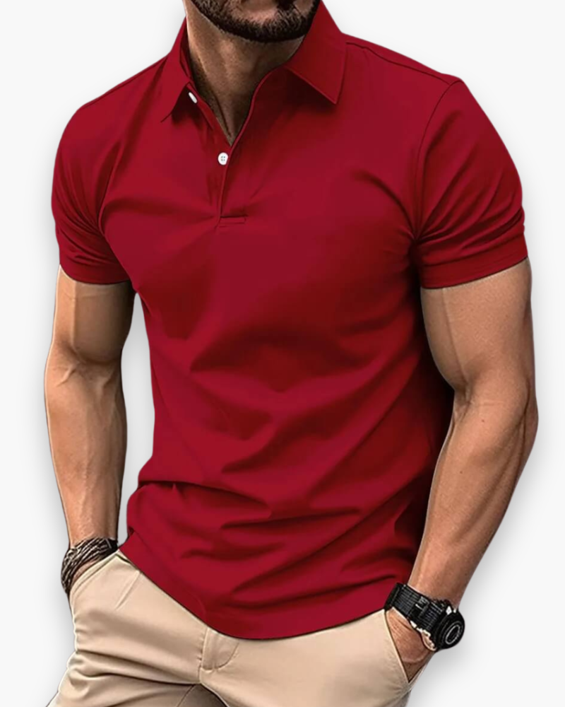 Men's Polo Shirt - Stylish Breathable Golf Shirt for Summer Casual and Smart Occasions 6
