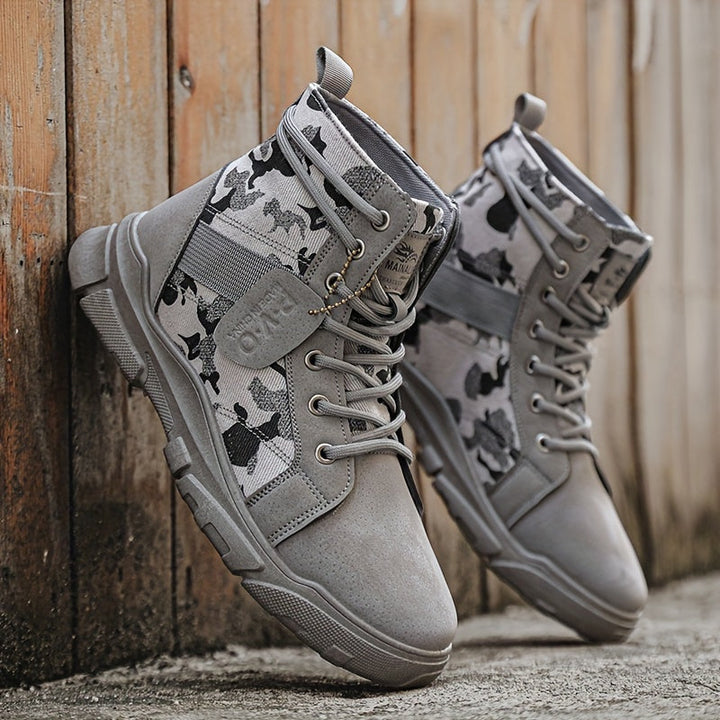 Mens Walking Boots - Durable Outdoor Boots for All-Terrain Adventures, Comfortable Fit and Ankle Support 0