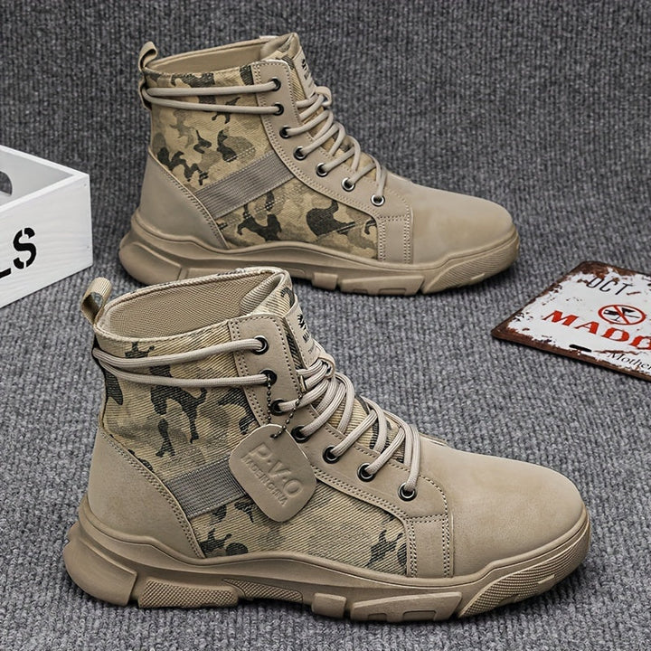 Mens Walking Boots - Durable Outdoor Boots for All-Terrain Adventures, Comfortable Fit and Ankle Support 5