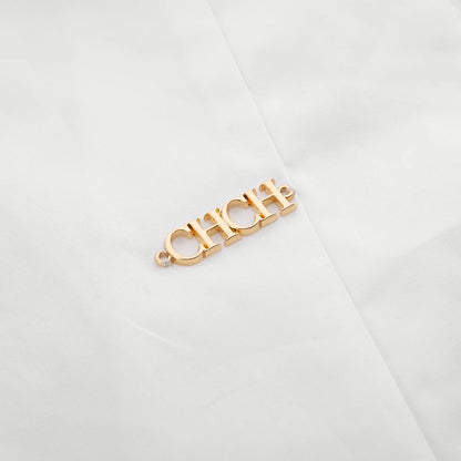 CZAJCZA | Elegancka bluzka ze stójką
