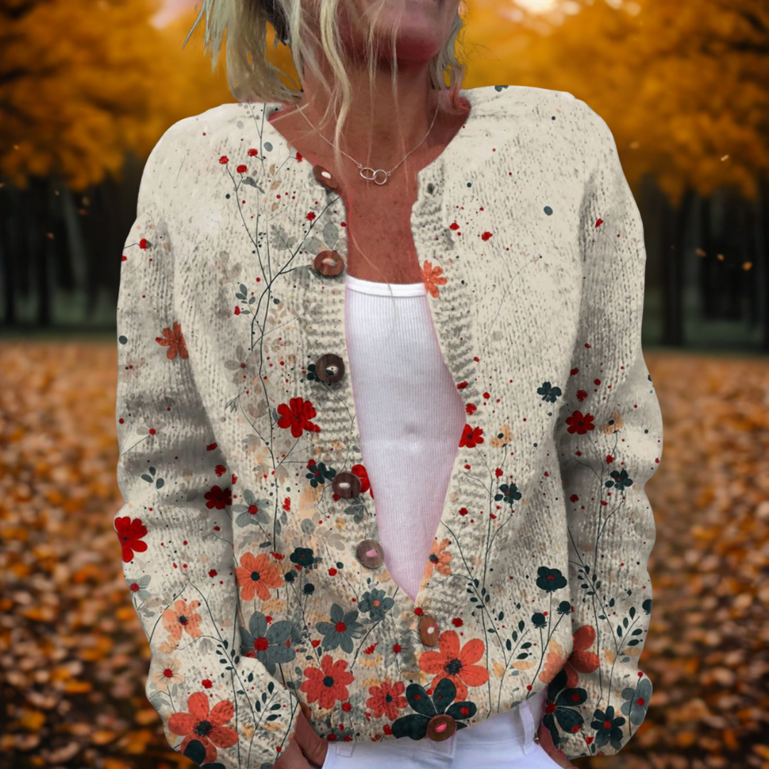 Vintage-Inspired Women’s Cardigan for Autumn Layering 0