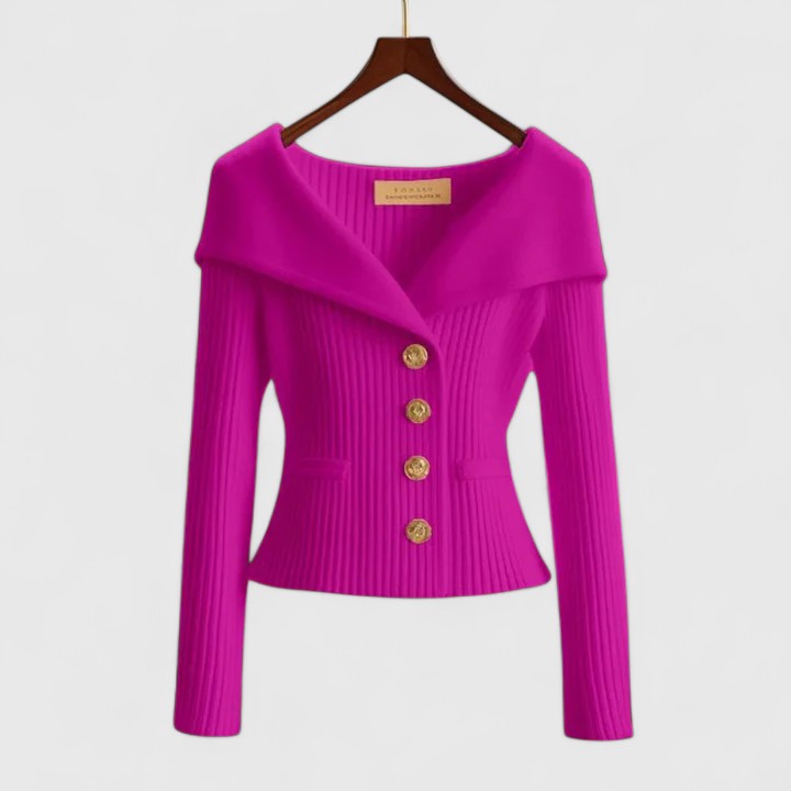 Women's Long Cardigan Sweater - Elegant Style for Warmth and Versatility 1