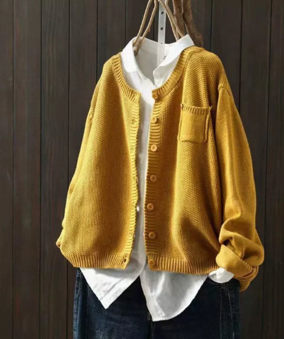 Women's Oversized Button-Front Cardigan Sweater for Effortless Layering - Cozy Long Cardigan for Stylish Outfits 6