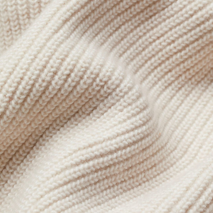 Women's Oversized Open-Front Knit Cardigan with Scarf Collar for Fall and Winter 3