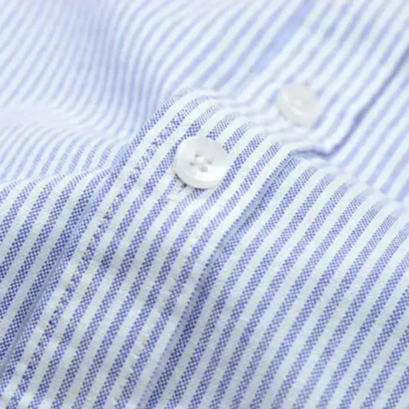 Women's Striped Shirt - Lightweight Stylish Top for Casual and Travel Wear 6