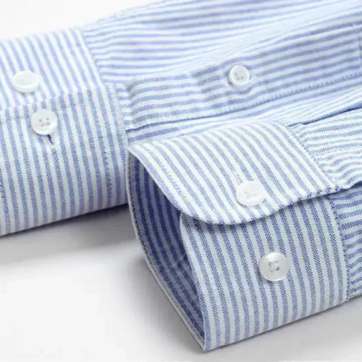 Women's Striped Shirt - Lightweight Stylish Top for Casual and Travel Wear 7