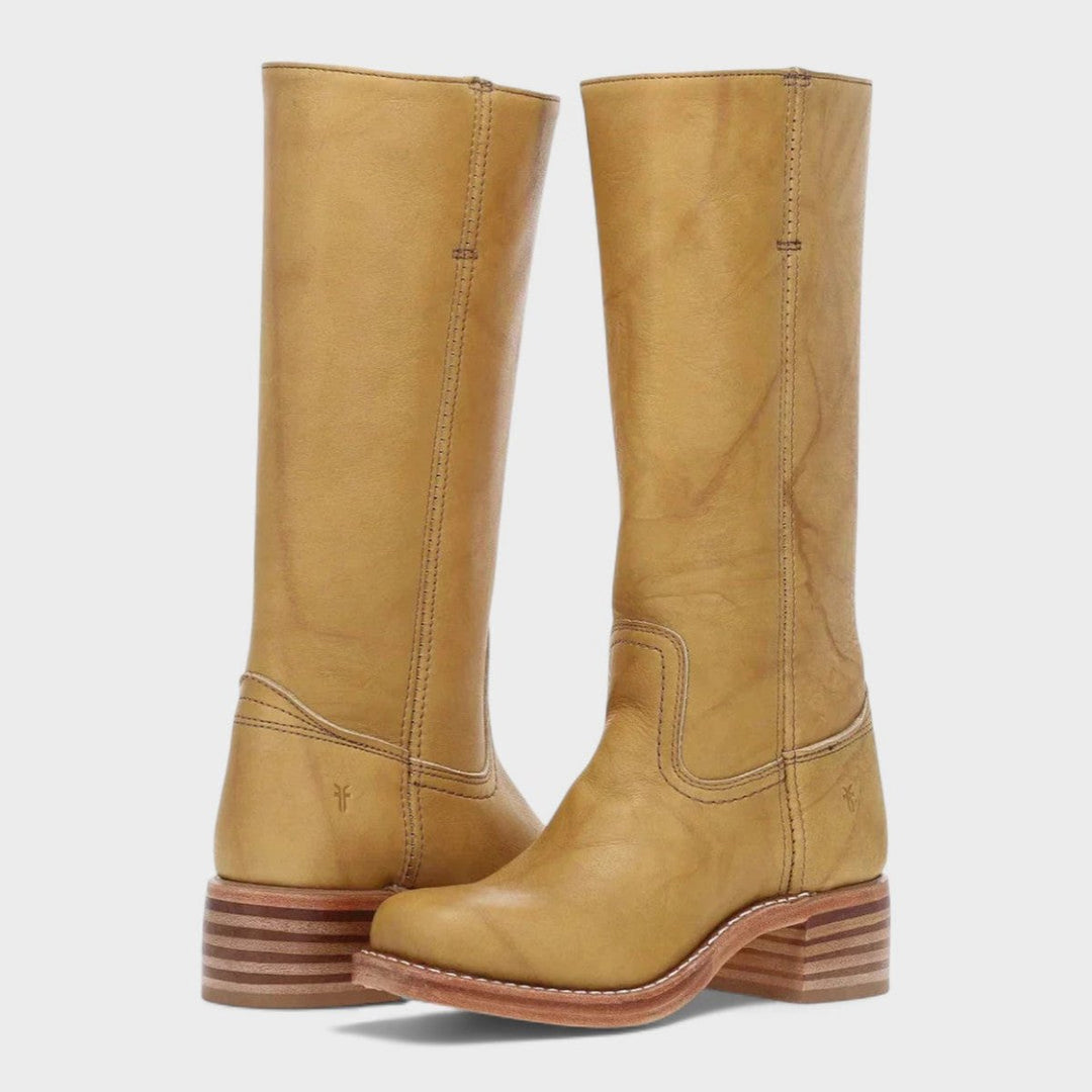 Women's Western Knee High Boots with Block Heel and Arch Support 3