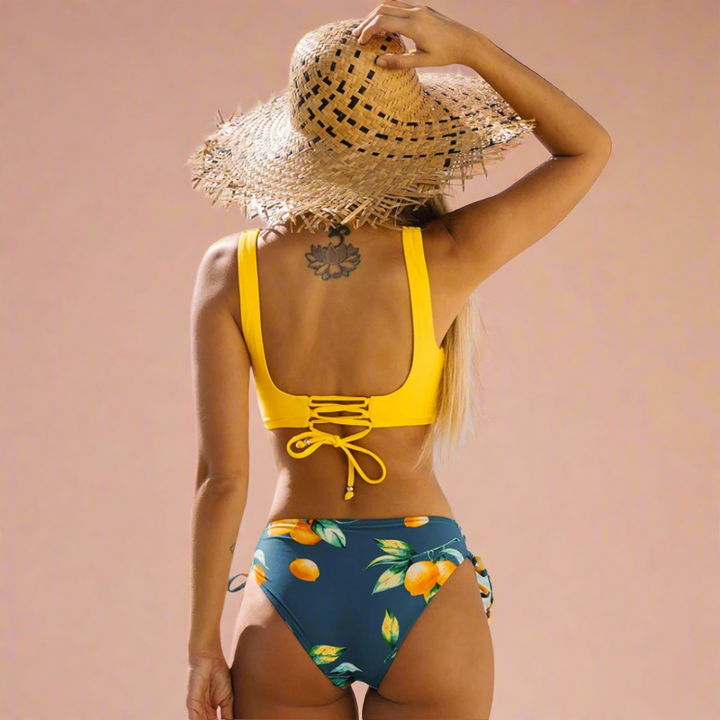 Wrap Top Bikini Set for Women - Stylish Swimwear for Beach & Pool Parties 8